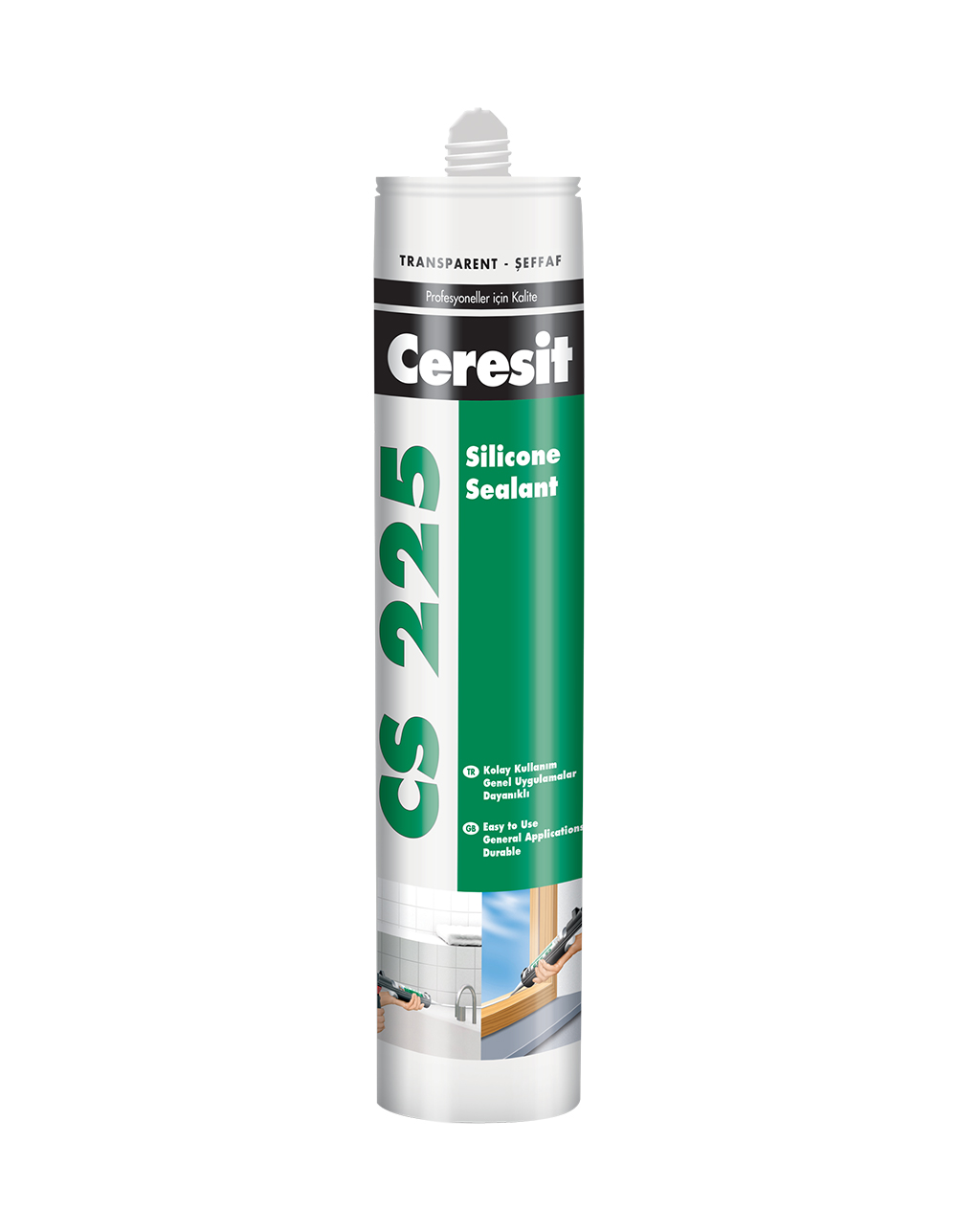 Ceresit CS 225 Silikon Mastik Şeffaf