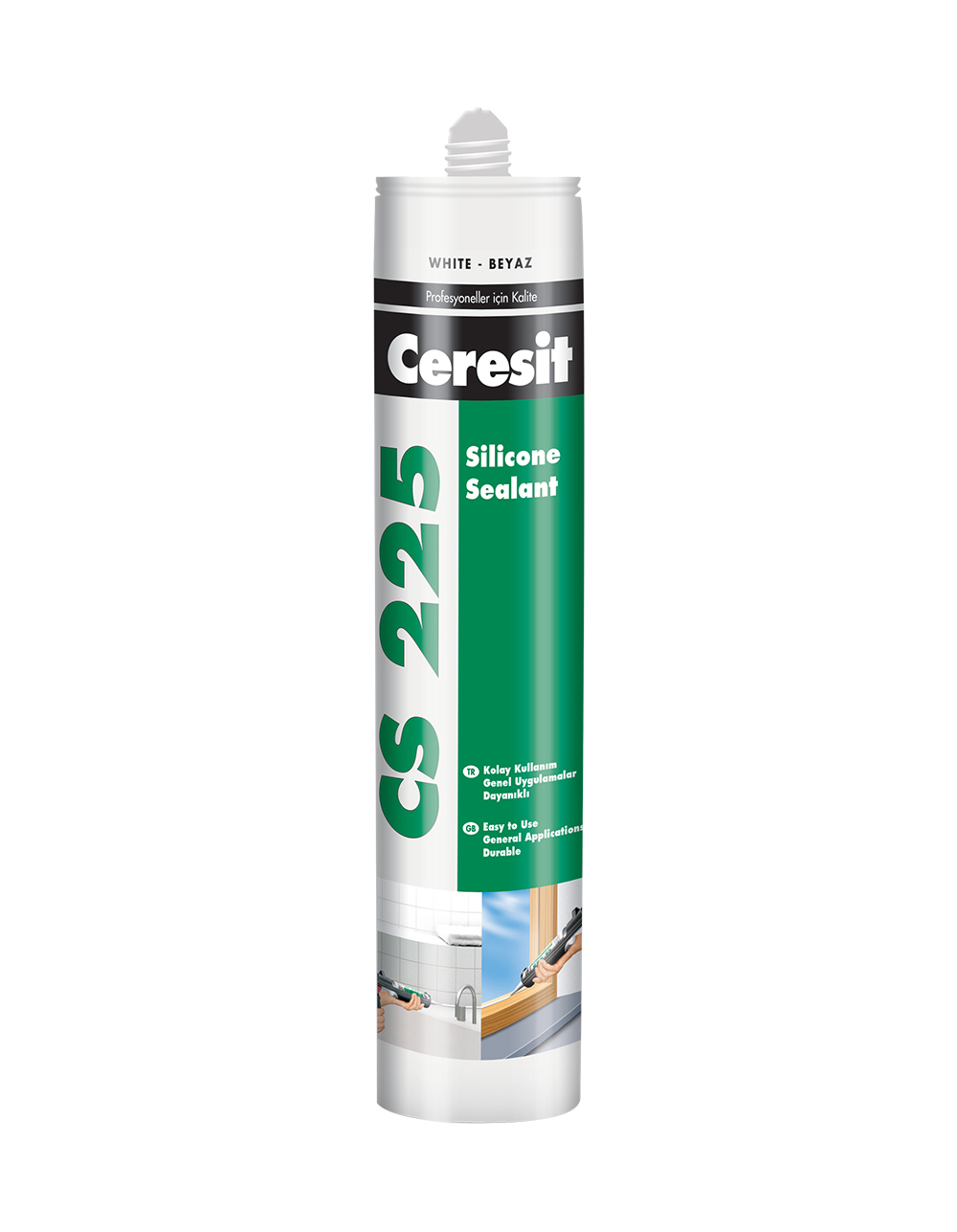 Ceresit CS 225 Silikon Mastik Beyaz